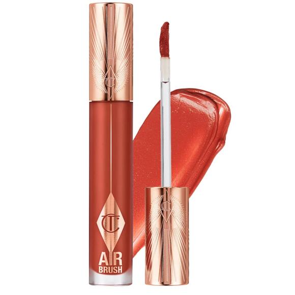 Charlotte Tilbury Airbrush Flawless Matte Lip Blur Liquid Lipstick "Flame Blur" - Picture 1 of 7